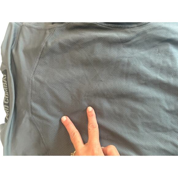 Nike Pro Combat Fitted Long-Sleeve Tee - Youth Medium - Picture 4 of 5